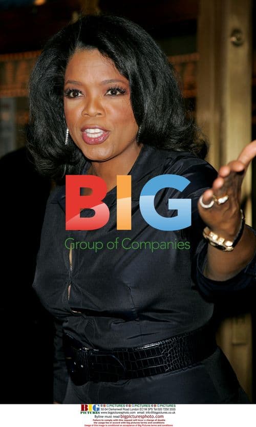 Oprah Winfrey at Broadway Play Opening