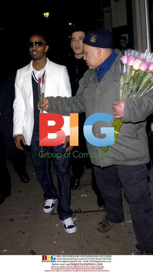 Jamie Foxx at Movida Nightclub in London