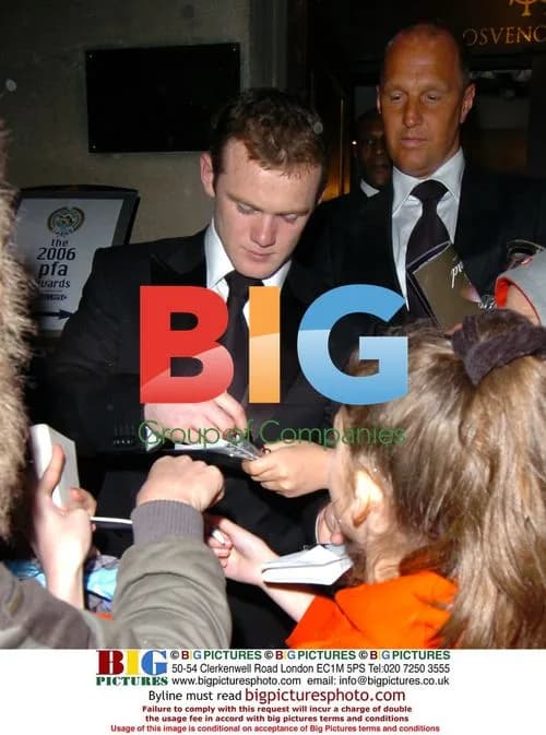 Wayne Rooney Leaving PFA Awards