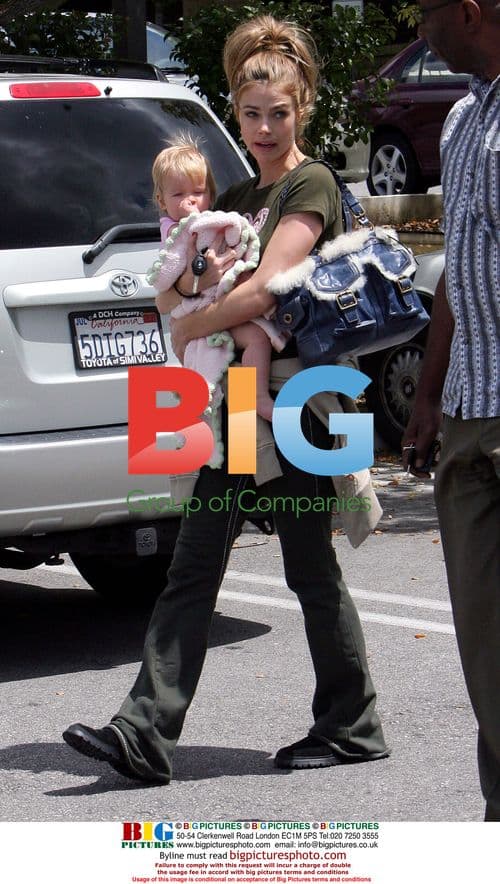 Denise Richards Visits Medical Center