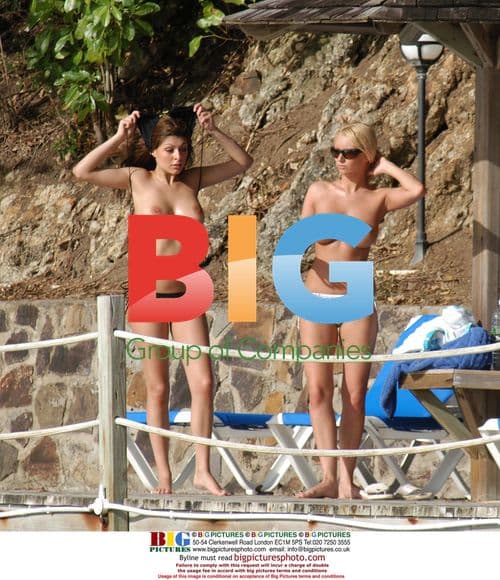 Models Sammy and Claire on Holiday in Gran Canaria