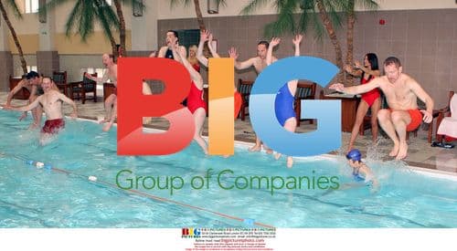 Stringfellow Angels Cheer at Speedo Charity Swim Event