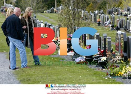 Alex Best visits George Best's grave