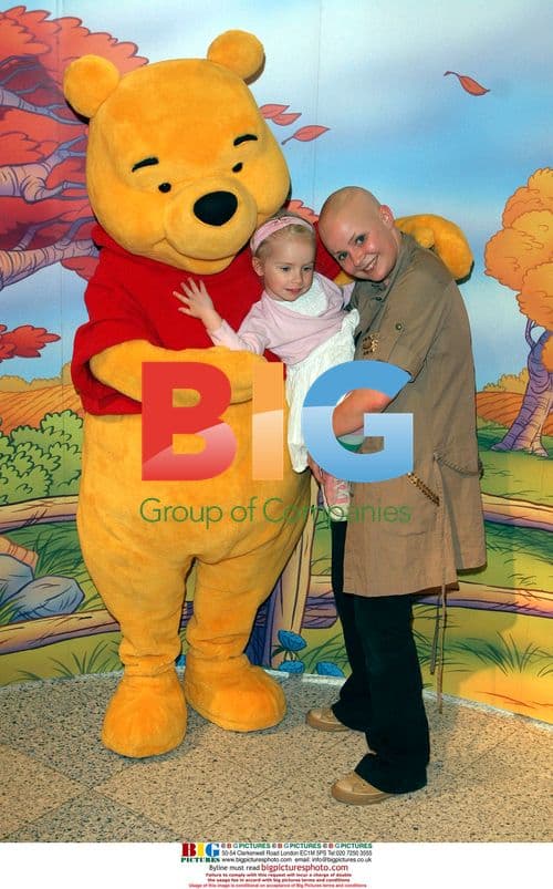 Gail Porter and Daughter Celebrate Winnie The Pooh