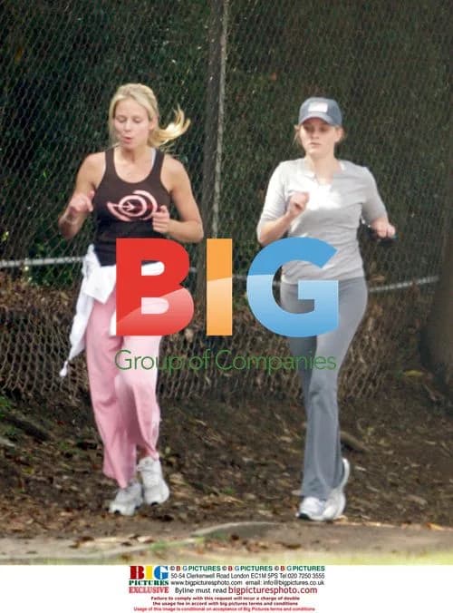 Reese Witherspoon Jogging in Brentwood
