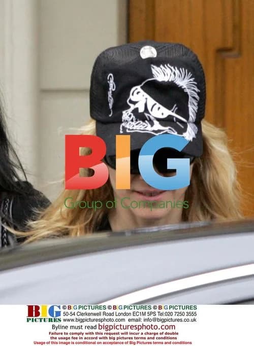 Madonna Wears Ed Hardy Hat