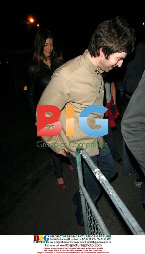 Noel Gallagher and Sara MacDonald