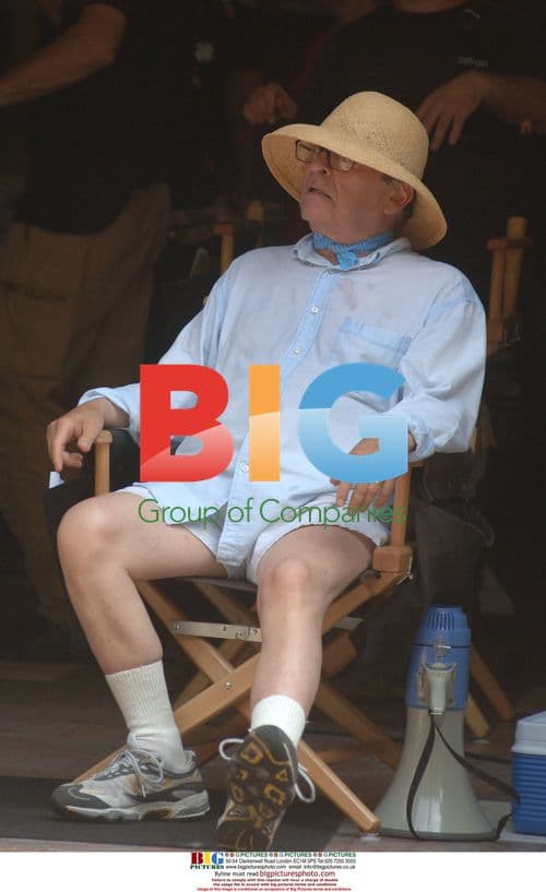 Director Sidney Lumet on the set of 'Before The Devil Knows, Your Dead'