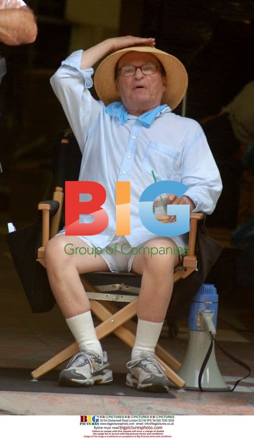 Director Sidney Lumet on the set of "Before The Devil Knows, Your Dead"