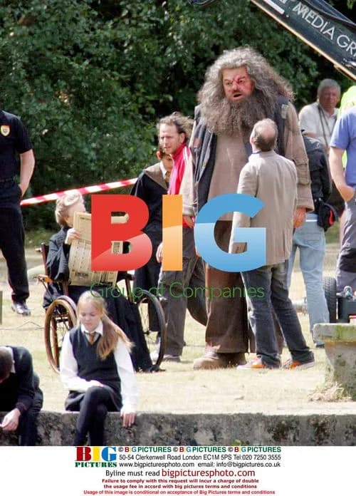 Harry Potter Film Set with Hagrid