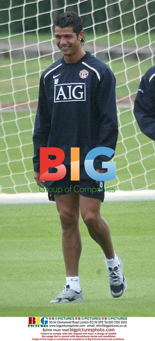 Rooney and Ronaldo Train Together