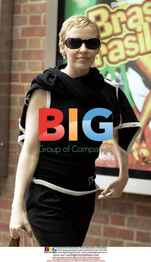 Kylie Minogue Training for Tour