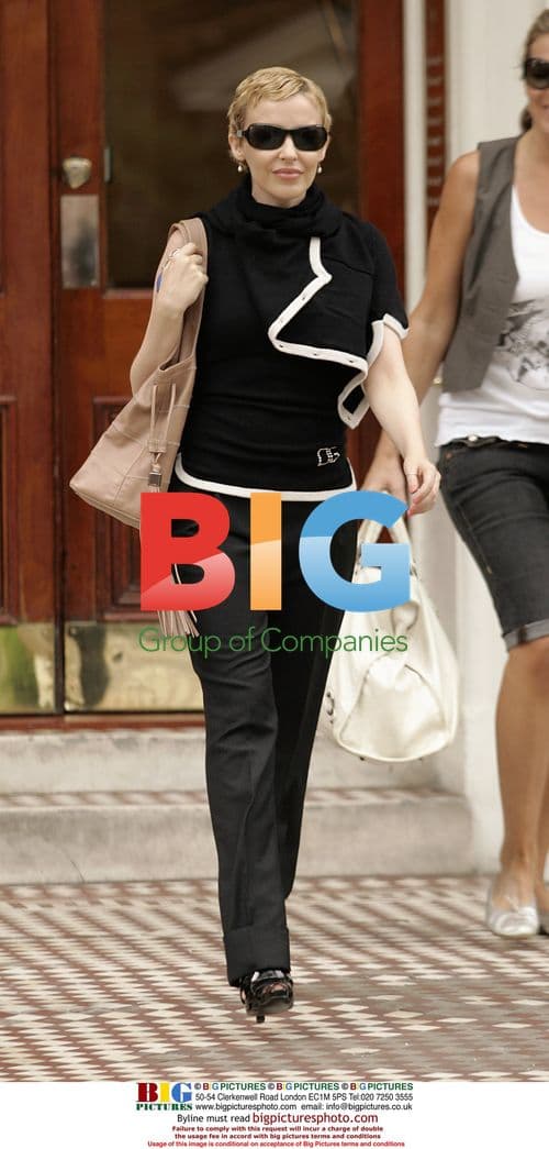 Kylie Minogue Heading to Tour Training