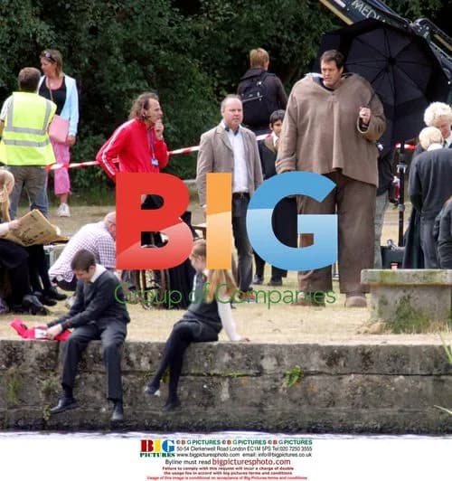 Harry Potter Set with Actors and Crew