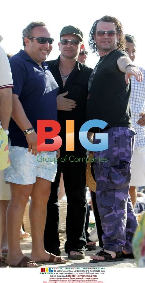 Bono in Saint-Tropez with Friends