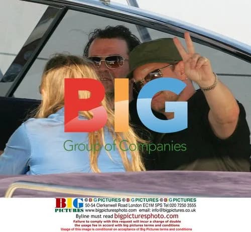 Bono in Saint-Tropez with Friends