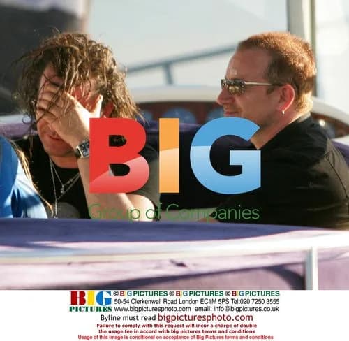 Bono in Saint-Tropez with Friends