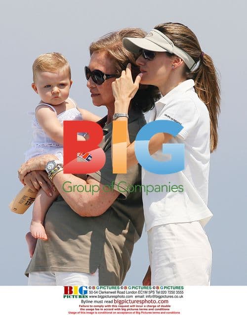 Spanish Royal Family at Copa del Rey Regatta