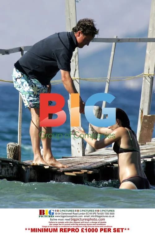 David Cameron on Family Vacation
