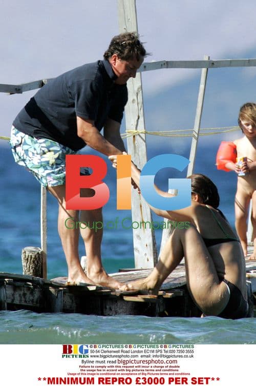 David Cameron on Holiday in Corfu