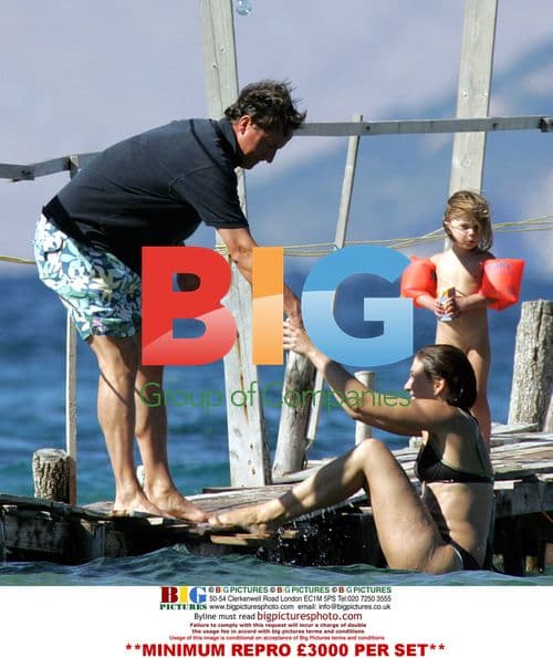 David Cameron on family holiday in Corfu