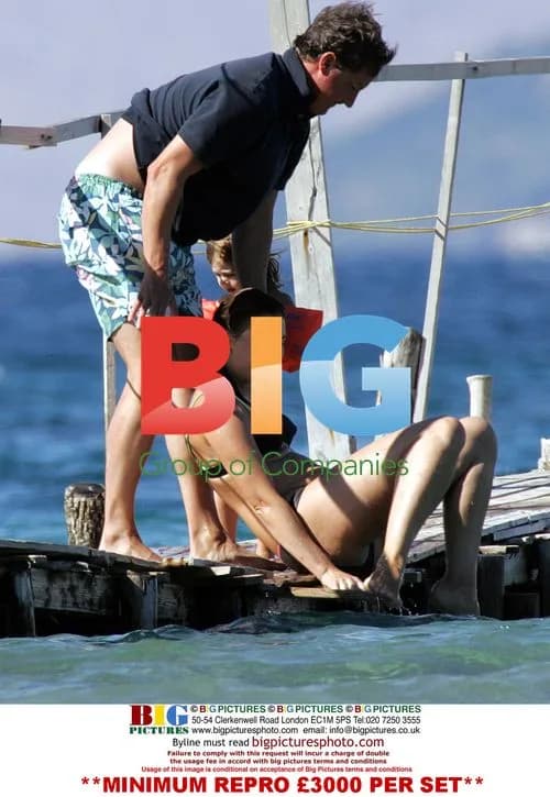 David Cameron Family Holiday in Corfu