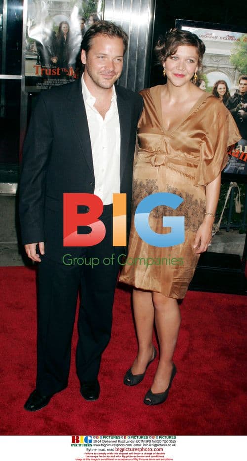 Peter Sarsgaard and Maggie Gyllenhaal at 'Trust The Man' premiere