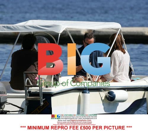 David Cameron and Family Boat Trip