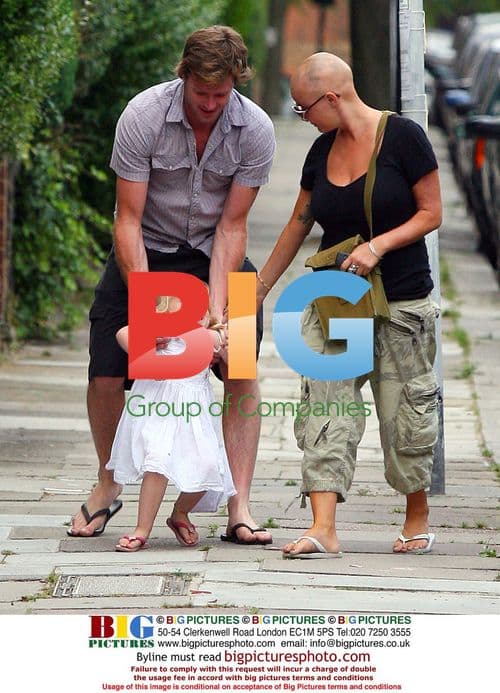 Gail Porter and boyfriend James Lloyd out in London