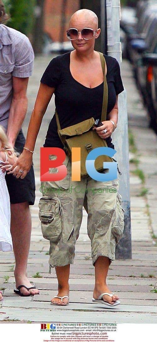 Gail Porter and boyfriend James Lloyd in London