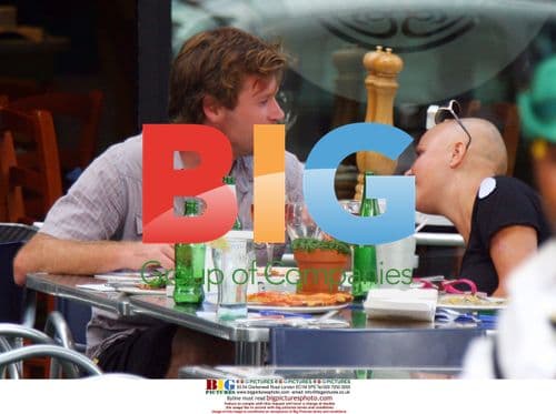 Gail Porter and boyfriend James Lloyd in London