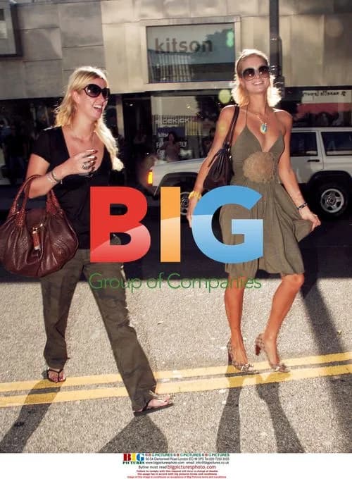 Paris & Nicky Hilton Shopping, Parking Ticket