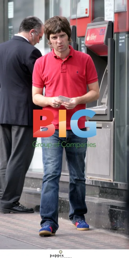 Noel Gallagher at Cash Point in London