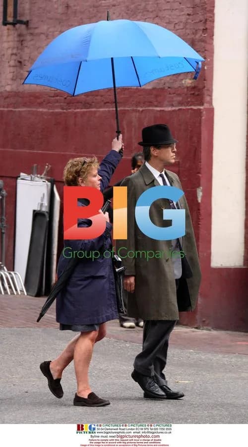 Pierce Brosnan on Set of 'Marriage'