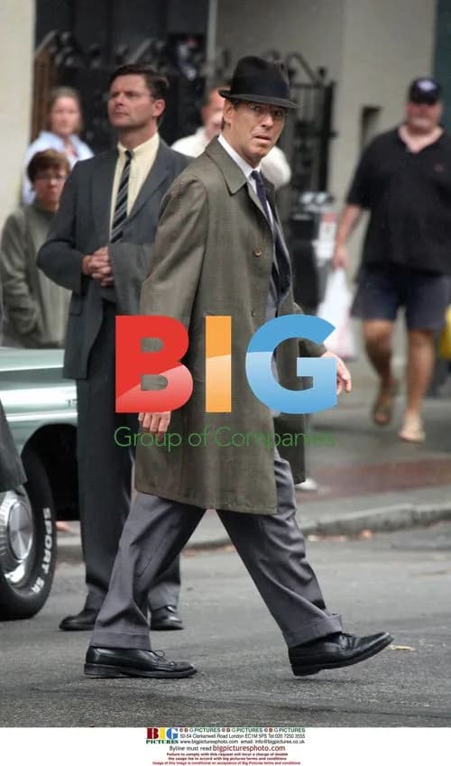 Pierce Brosnan on the Set of 'Marriage'
