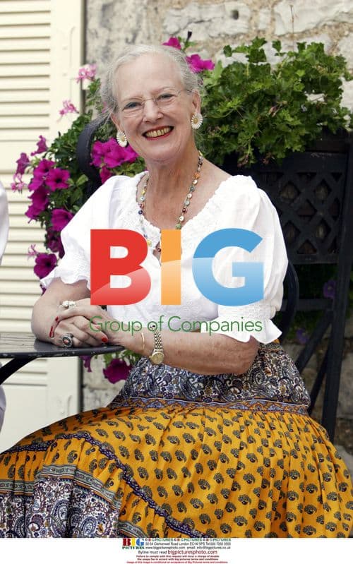 Queen Margrethe II & Prince Henrik Photocall