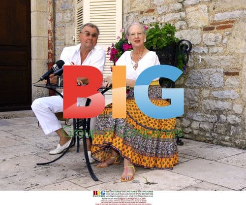 Queen Margrethe II & Prince Henrik at Summer House