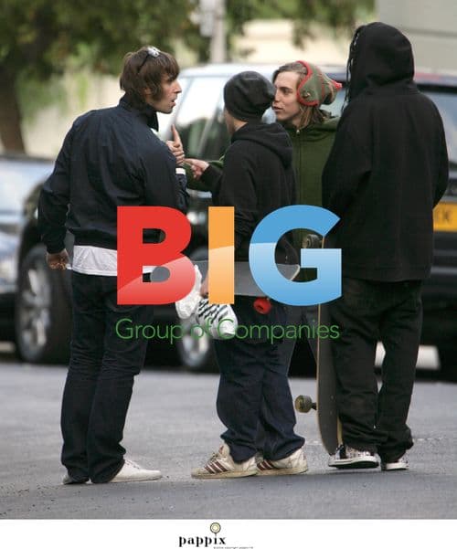 Liam Gallagher Leaving Recording Studio