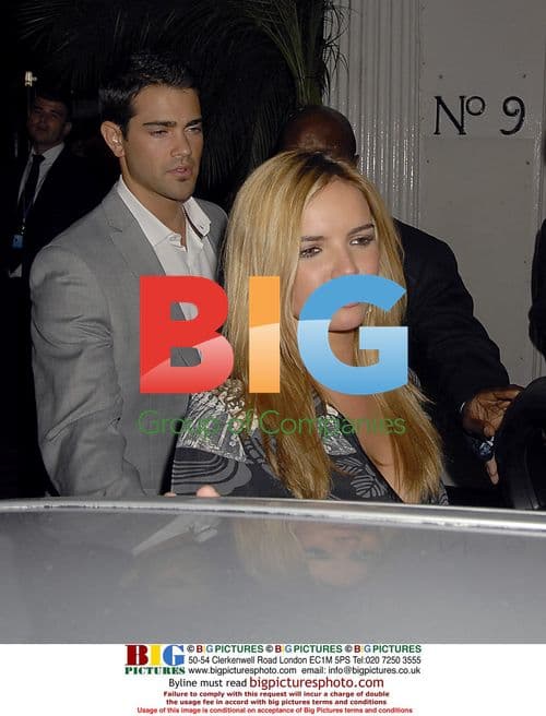 Jessie Metcalfe and Nadine Coyle Leaving Nobu