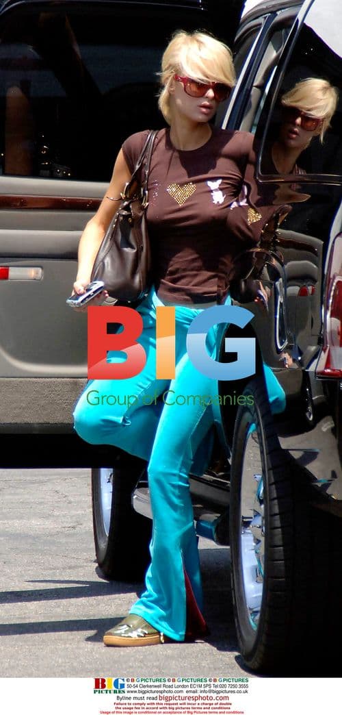 Paris Hilton Spotted in Los Angeles