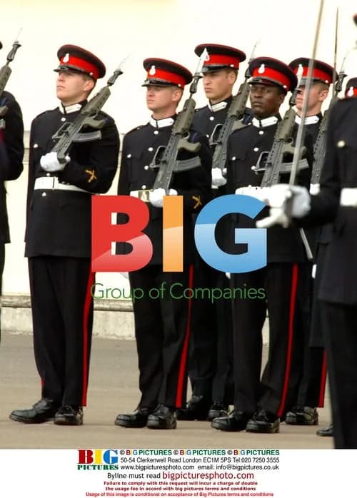 Prince William at Sandhurst Parade