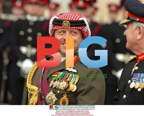 King Abdullah II at Royal Military Academy