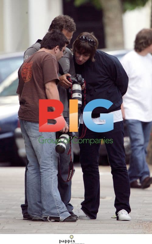 Liam Gallagher Leaves London Recording Studio