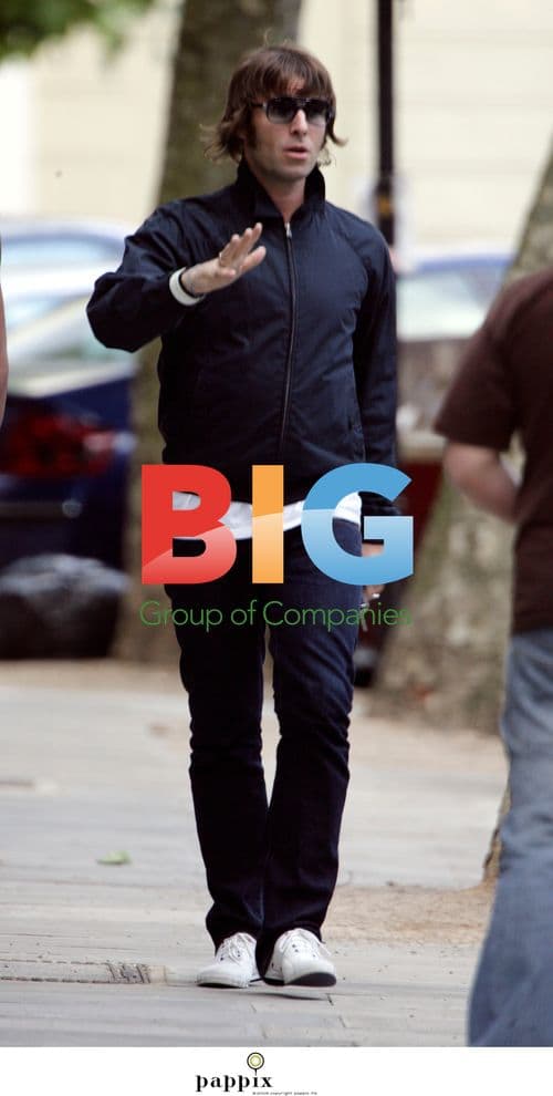 Liam Gallagher Leaving Recording Studio