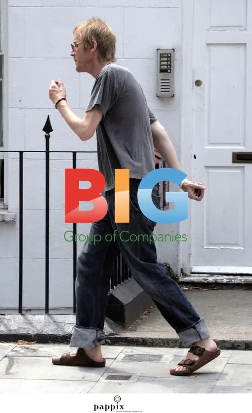 Rhys Ifans Appears Stiff on Bench