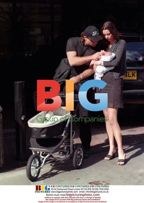 Heather Stewart-Whyte and family leaving hospital