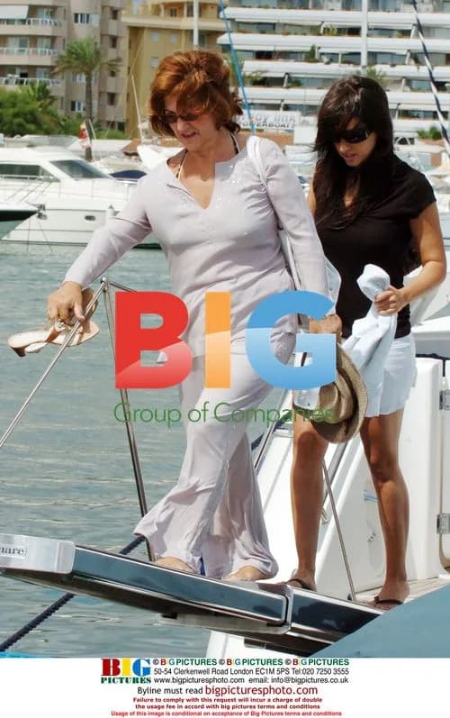 Penelope Cruz on holiday in Spain