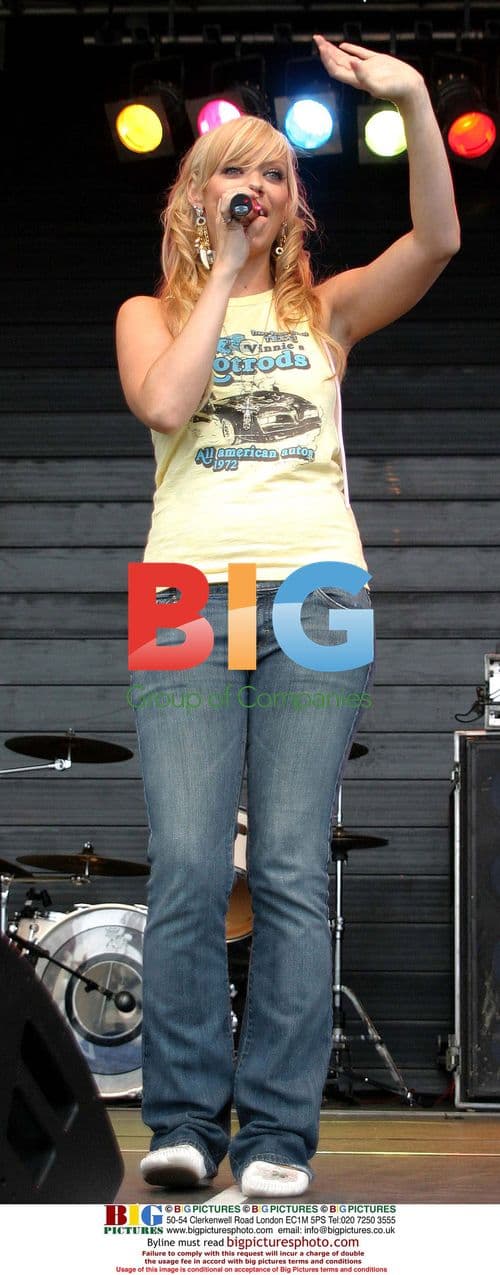 Liz McClarnon Performs at Denby Dale Festival