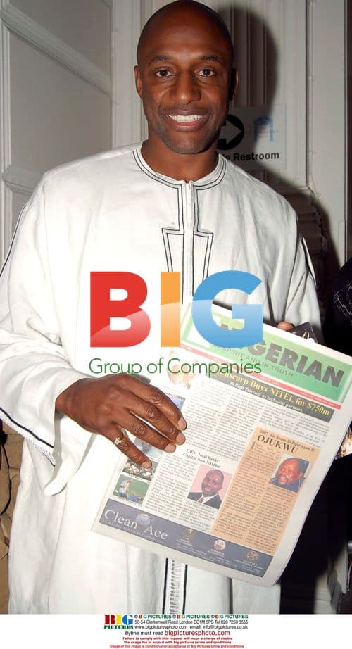 John Fashanu at Nigerian Music Awards