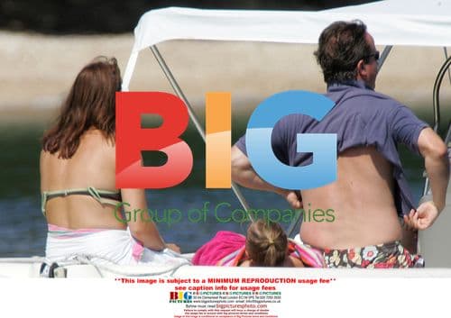 David Cameron Family Boat Trip